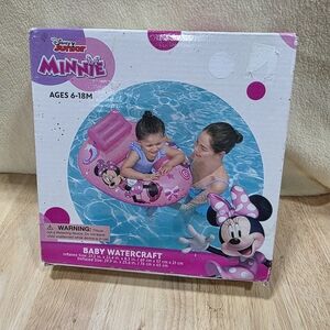 Minnie Mouse Pink Baby Watercraft ~ New In Package